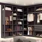 Módulo Closet Com Cabideiros Clothes  Grafite