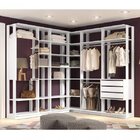 Módulo Closet Com Espelho 2 Portas 3 Gavetas  Branco Tx