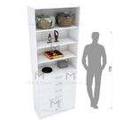 Módulo Closet Com Gaveteiros M216.2021.b (casa Ou Loja)