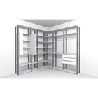 Módulo Closet De Canto Com 6 Peças Be Mobiliario