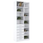 Módulo Closet Gaveteiro E Nichos A240xl90xp45 M428.b