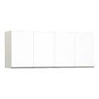 Módulo Closet Maleiro Ponte Casal 4 Portas 165cm Branco Mat Prime Plus Luciane