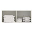 Módulo Closet Maleiro Ponte Casal 4 Portas 165cm Branco Mat Prime Plus Luciane