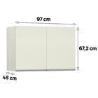 Módulo Closet Maleiro Solteiro 2 Portas Kashmir Prime Plus