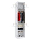 Módulo Closet Nichos E Cabideiro M398.b (a250 X P50 X L55)