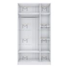 Modulo Closet Ou Loja Com Cabideiro M96.2021.b (colméia)