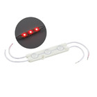 Módulo Com 3 Leds Alto Brilho 12v Ip20 5050 78x15x8 Amarelo