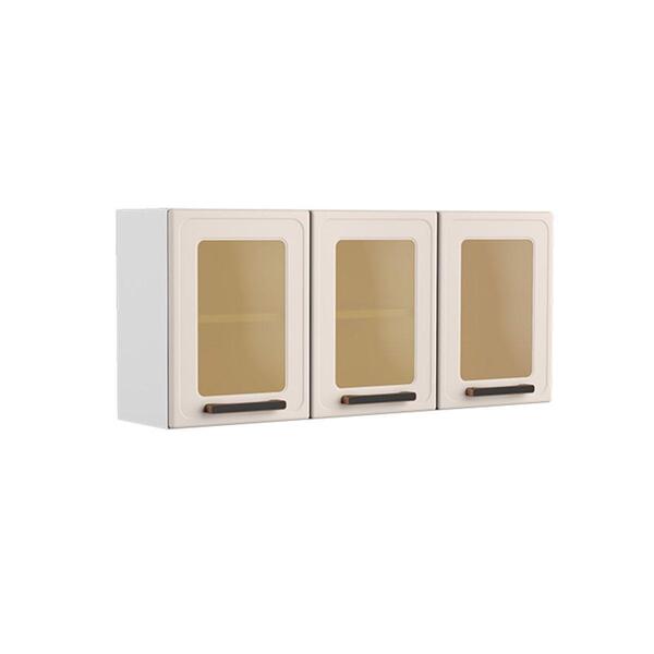 Módulo Cozinha Bertolini Origens Armário  7009 3 Portas C/vid