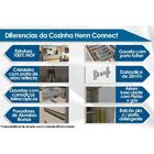 Módulo Cozinha Henn Connect Armário  C/ 1 Porta Basculante 60