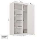 Módulo De Canto Linear 2 Portas De Correr Jade Cabecasa Madei