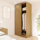 Módulo De Canto Linear Closet Sem Porta Jade Cabecasa Madeira