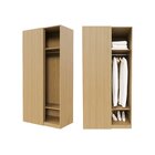 Módulo De Canto Linear Closet Sem Porta Jade Cabecasa Madeira