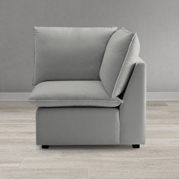 Módulo De Canto Para Sofá Modular Hug 88cmx88cmx88cm Cabecasa