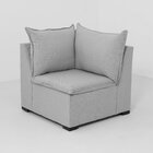 Módulo De Canto Para Sofá Modular Ibi 90cm Jacquard Cabecasa