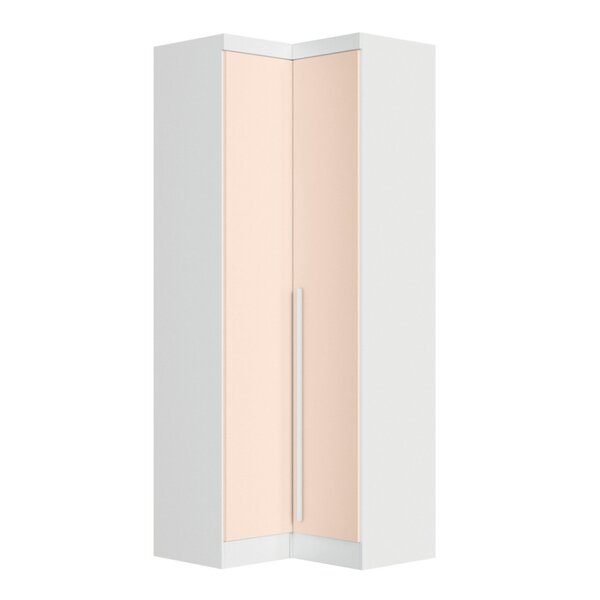 Módulo De Canto Reto 2 Portas Infinity Branco Line/ Blush | Leroy Merlin