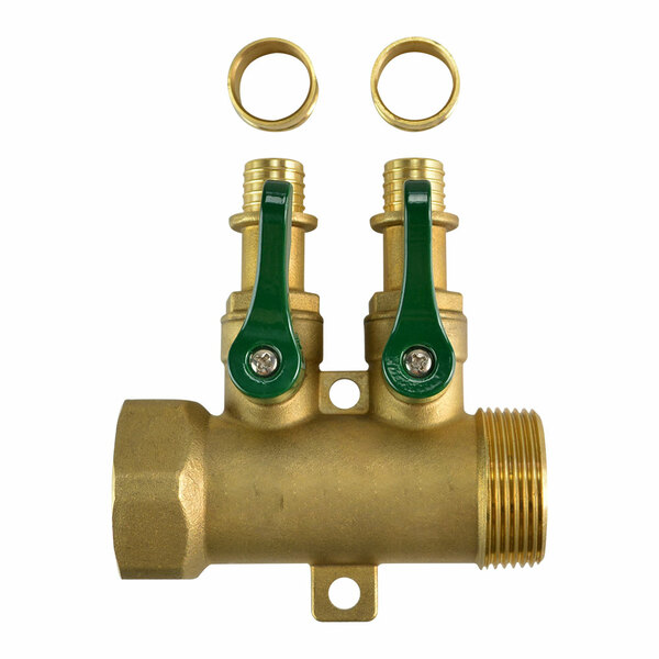 Módulo De Distribuição Pex 2 Saídas Dn20x1.1/4" Amanco