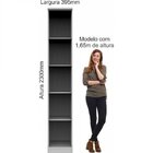 Módulo De Guarda Roupa 1 Porta Elegance  Níquel/angelin