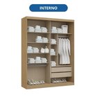 Módulo De Guarda Roupa 2 Portas 2 Gavetas Angelin E Niquel El