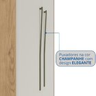Módulo De Guarda Roupa 2 Portas 2 Gavetas Com Cabideiro Elega