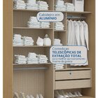 Módulo De Guarda Roupa 2 Portas 2 Gavetas Elegance  Angelin/b