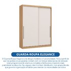 Módulo De Guarda Roupa 2 Portas 2 Gavetas Elegance  Angelin/b