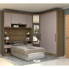 Modulo De Guarda Roupa Paris 2 Portas De Correr 3 Gavetas