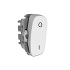Módulo de Interruptor Bipolar Simples 10A Branco Gracia Alumbra