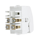 Módulo De Interruptor Bipolar Simples 25A Branco Lunare Schneider