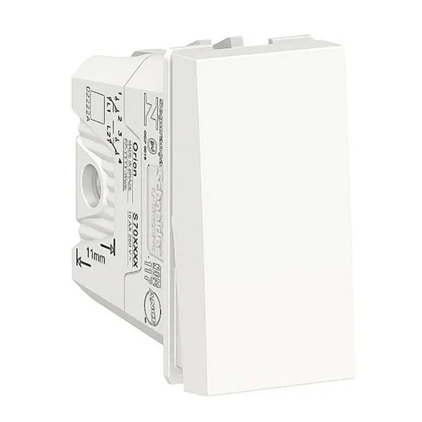 Módulo De Interruptor Intermediário 10A Branco Orion Schneider