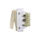 Módulo de Interruptor Simples Ouro Rosé Novara