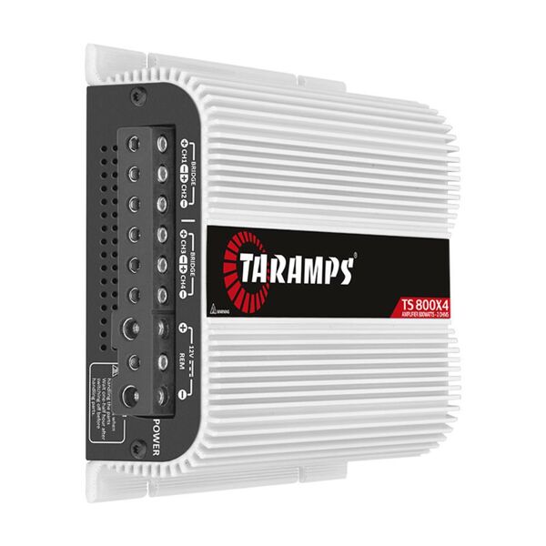 Modulo De Potencia Taramps Ts800x4 800w Rms 4 Canais 2 Ohms 12