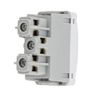 Módulo de Tomada 2P+T 10A Branco Gracia Alumbra