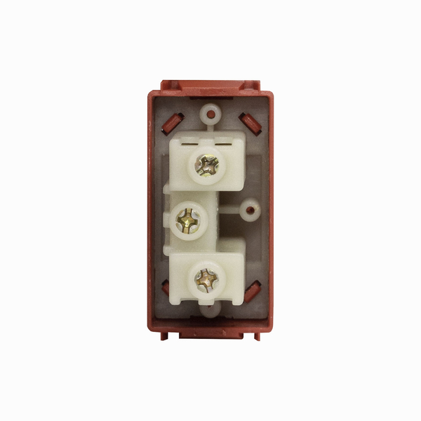 Módulo de Tomada 2P+T 20A Vermelho Novara