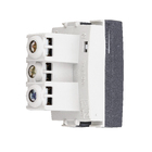 Módulo de Tomada 2P+T Nbr 10A Vivace Carbono Siemens