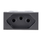 Módulo de Tomada de Energia 10A Alumínio Arteor Pial Legrand