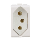 Modulo Tomada 2P+T 20A 250V Branco Decor Schneider