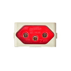 Modulo Tomada 2P+T 20A 250V Fundo Vermelho Marfim Decor  Schneider