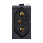 Modulo Tomada 2P+T 20A 250V  Grafite Decor Schneider