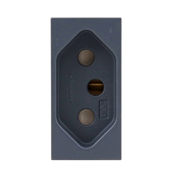 Modulo Tomada Branco 2P+T 20A 250V Grafite Orion Schneider