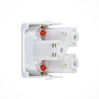 Módulo de Tomada de Energia 20A Vermelho Prime Lunare Schneider