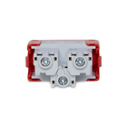 Modulo Tomada 2PT 20A Vermelha Miluz Schneider