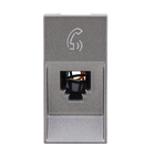 Módulo de Tomada de Telefonia Alumínio Arteor Pial Legrand