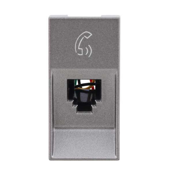 Módulo de Tomada de Telefonia Alumínio Arteor Pial Legrand