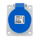 Módulo de Tomada Industrial 220V 3+T Azul Newkon Steck