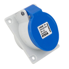 Módulo de Tomada Industrial 220V 3+T Azul Newkon Steck