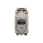 Módulo de Tomada para Informática RJ45 Ouro Rosé Novara