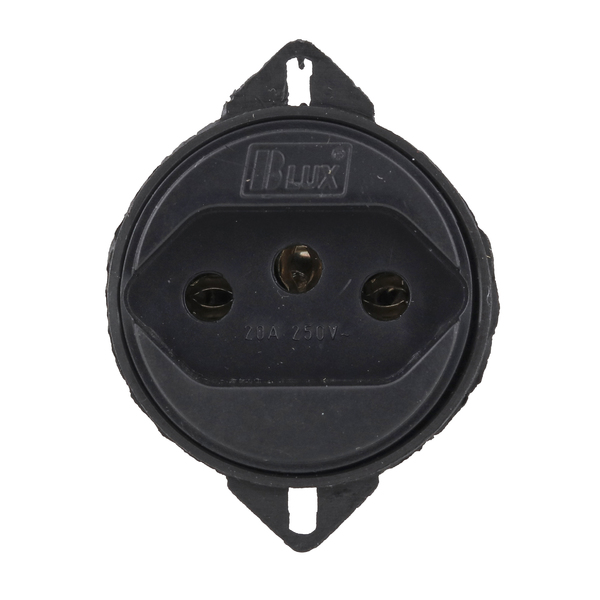 Módulo de Tomada para Piso 2P+T 20A Preto Multi FC