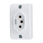 Módulo de Tomada para Sobrepor 20A Branco Fame