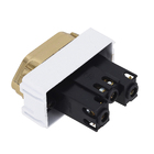 Módulo de Tomada Universal 10A Branco Novara Dicompel