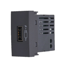 Módulo de Tomada USB 2.1A Bivolt S30 ou S35 Grafite Simon